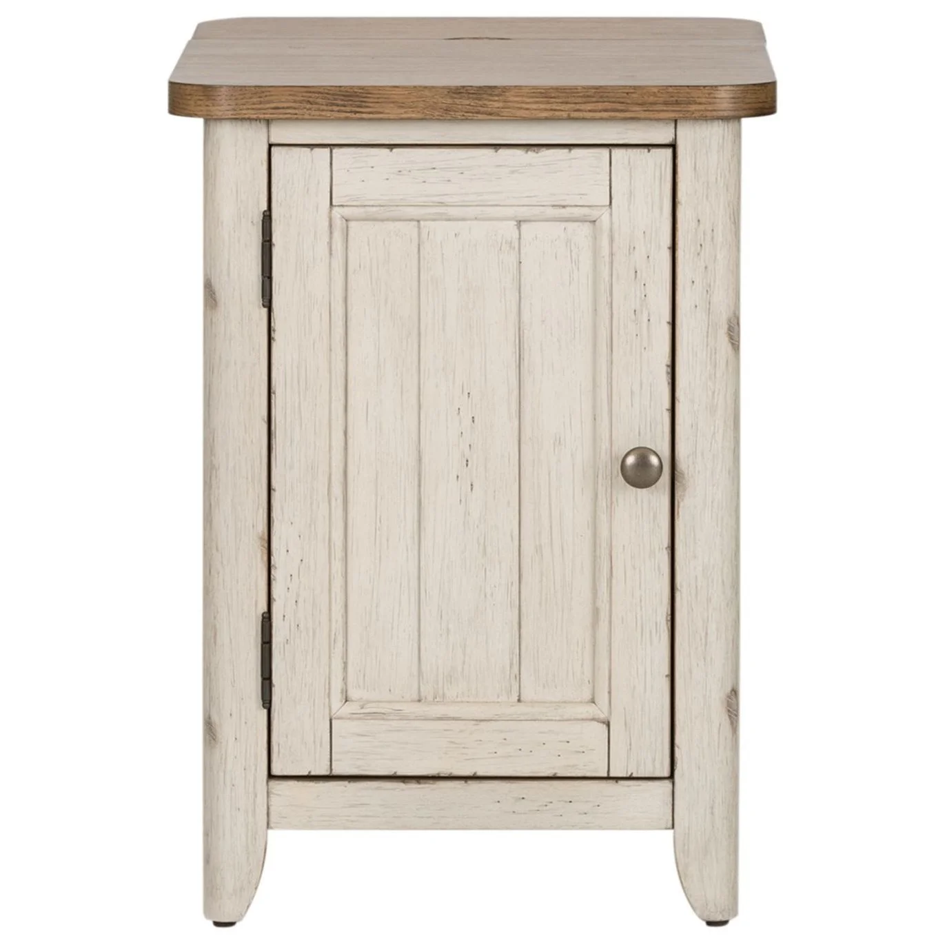 Libby Farmhouse Reimagined 652OT1022 Farmhouse Door Chair Side Table